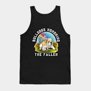 Bulldogs Honoring The Fallen Tank Top